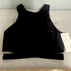 NEW Athleta Cropped Sports Bra